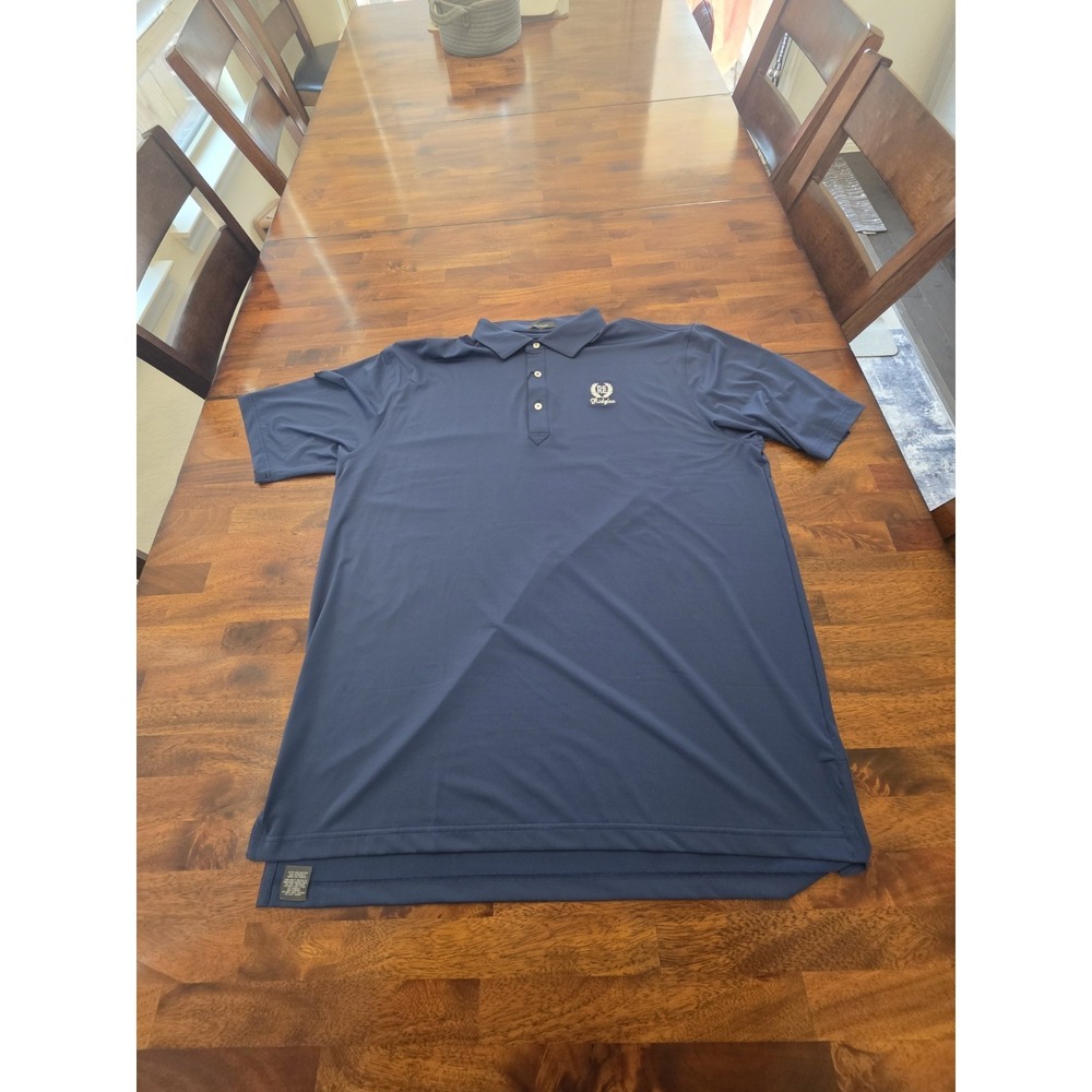 Turtleson Men's Golf Polo Shirt 2XL Scretchy  Ridglea Country Club New.   Bin 28